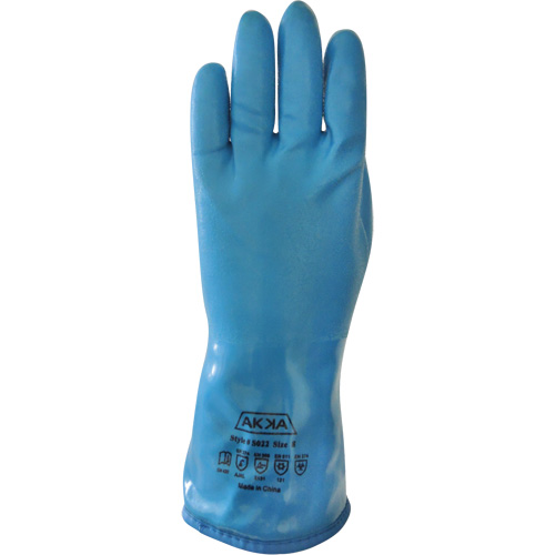 S022 Chemical-Resistant Gloves, Size 8, 11.8" L, PVC, Acrylic Inner Lining, Winter Weight Haskins Industrial Inc.