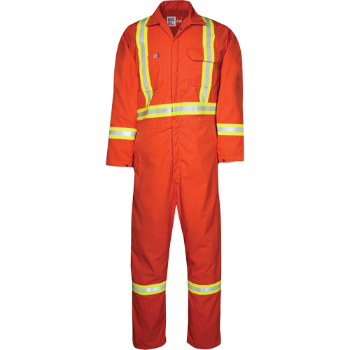 Combinaison non doubl&eacute;e Westex UltraSoft, Taille Moyen (grande taille), Orange, 8,7 cal/cm² Haskins Industrial Inc.