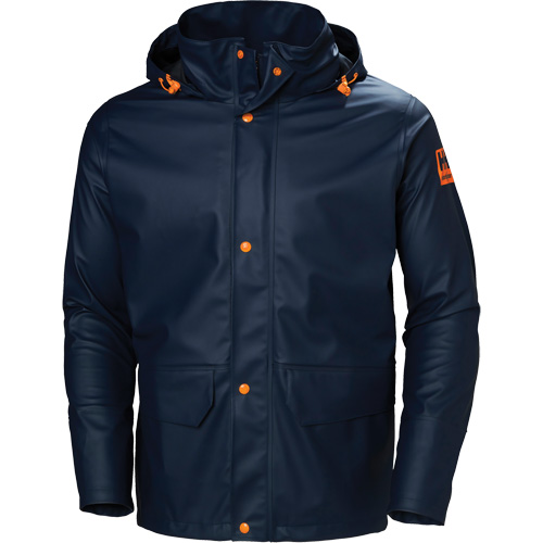 Imperm&eacute;able Gale, Polyester/Polyur&eacute;thane, Petit, Bleu marine Haskins Industrial Inc.
