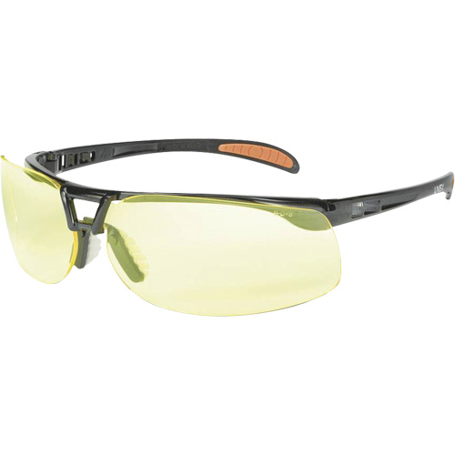 Prot&eacute;g&eacute; Safety Glasses with HydroShield Lenses, Amber Lens, Anti-Fog/Anti-Scratch, ANSI Z87+ Haskins Industrial Inc.