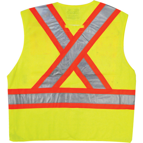 Veste de s&eacute;curit&eacute;, Jaune lime haute visibilit&eacute;, 2T-Grand/3T-Grand, Polyester Haskins Industrial Inc.