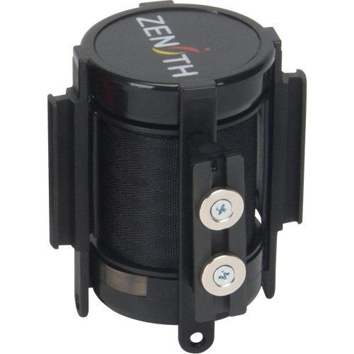 Cassette de ruban magn&eacute;tique pour barri&egrave;re de contr&ocirc;le des foules personnalis&eacute;e, 7', Ruban Noir Haskins Industrial Inc.