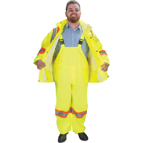 V&ecirc;tements imperm&eacute;ables RZ1000, Polyester, 2T-Grand, Jaune lime haute visibilit&eacute; Haskins Industrial Inc.