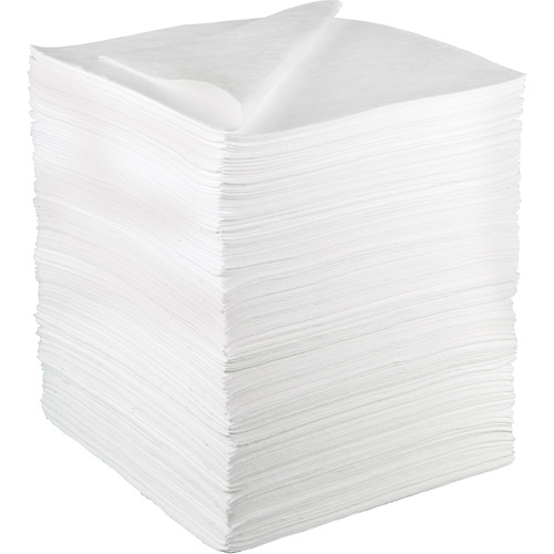 Petroleum Sorbent Pad, Oil Only, 19" x 17", 38.7 gal. Absorbancy Haskins Industrial Inc.