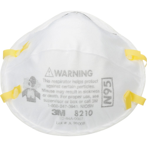 Respirateur contre les particules, N95, Certifi&eacute; NIOSH Haskins Industrial Inc.