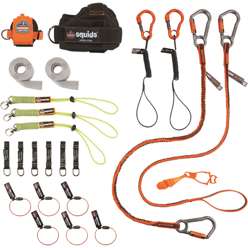 Trousse de longes de fixation d'outils pour charpentier et ouvrier 3183 Squids Haskins Industrial Inc.