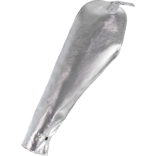 Manches r&eacute;sistant &agrave; la chaleur pour soudeur, 18", Kevlar aluminis&eacute;, Argent Haskins Industrial Inc.