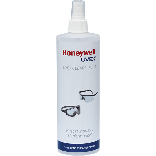 Solution de nettoyage de lentilles Uvex Clear Plus, 473 ml Haskins Industrial Inc.