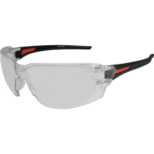 Lunettes de s&eacute;curit&eacute; Nevosa, Lentille Transparent, Anti-&eacute;gratignures, R&eacute;pond ou surpasse la norme CSA Z94.3 Haskins Industrial Inc.