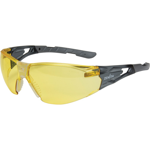 Z2900 Series Safety Glasses, Amber Lens, Anti-Scratch, ANSI Z87+/Meets/Exceeds CSA Z94.3 Haskins Industrial Inc.