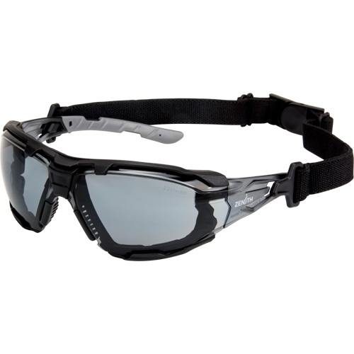 Z2900 Series Safety Glasses with Foam Gasket, Grey/Smoke Lens, Anti-Scratch, ANSI Z87+/Meets/Exceeds CSA Z94.3 Haskins Industrial Inc.