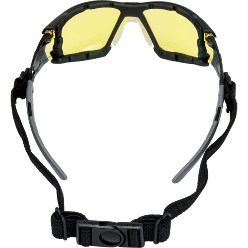 Z2900 Series Safety Glasses with Foam Gasket, Amber Lens, Anti-Scratch, ANSI Z87+/Meets/Exceeds CSA Z94.3 Haskins Industrial Inc.