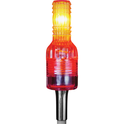 Tige de s&eacute;curit&eacute; avec lumi&egrave;re DEL haute visibilit&eacute; Safety Whip Haskins Industrial Inc.