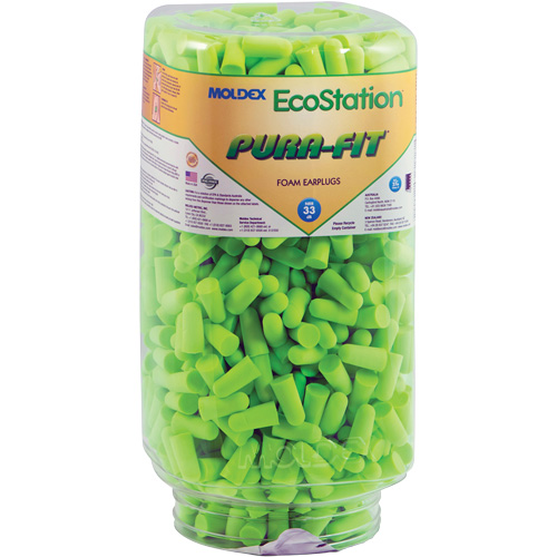Recharge de bouchons d'oreilles Pura-Fit pour EcoStation, Vrac - Contenant Haskins Industrial Inc.
