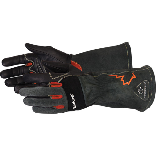 Endura&reg; TIG Welding & Multi-Task Glove, Grain Goatskin, Size Small Haskins Industrial Inc.