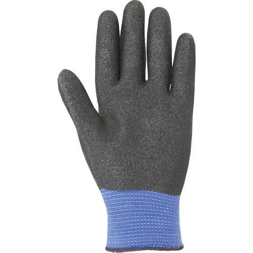 Gants enduits tout usage, Moyen, R&ecirc;vetement Latex de caoutchouc, Calibre 13, Enveloppe en Polyester Haskins Industrial Inc.