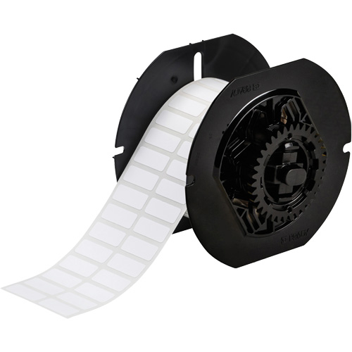 &eacute;tiquettes pour laboratoire r&eacute;sistant aux produits chimiques de s&eacute;rie B33, Polyester, 1" lo x 0,375" h, Blanc Haskins Industrial Inc.