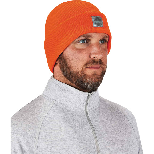 Bonnet en tricot c&ocirc;tel&eacute; N-Ferno, Taille unique, Orange Haskins Industrial Inc.