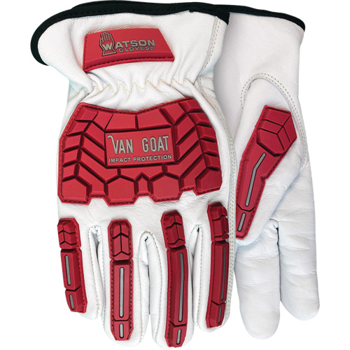 Van Goat Impact & Cut Resistant Gloves, X-Small, Goatskin Palm, Slip-On Cuff Haskins Industrial Inc.
