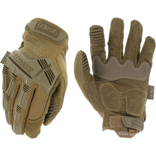 M-Pact&reg; Coyote Tactical Impact Gloves, 8, Synthetic Palm, Hook & Loop Cuff Haskins Industrial Inc.