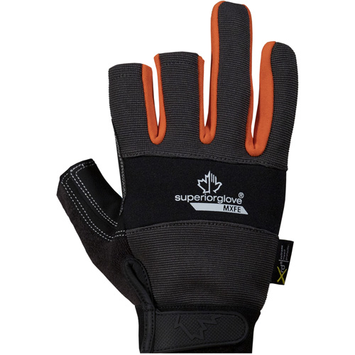 Gants de cadreurs avec doigts d&eacute;couverts Clutch Gear, Paume Synth&eacute;tique, Taille Petit Haskins Industrial Inc.