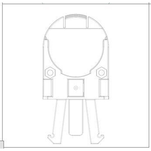 Adaptateur de casque de s&eacute;curit&eacute; pour serre-t&ecirc;tes VeriShield de Howard Leight Haskins Industrial Inc.
