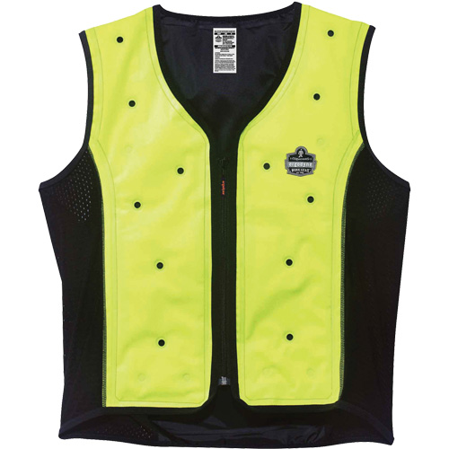 Chill-Its&reg; 6685 Dry Cooling Vest, 4X-Large, High Visibility Lime-Yellow Haskins Industrial Inc.
