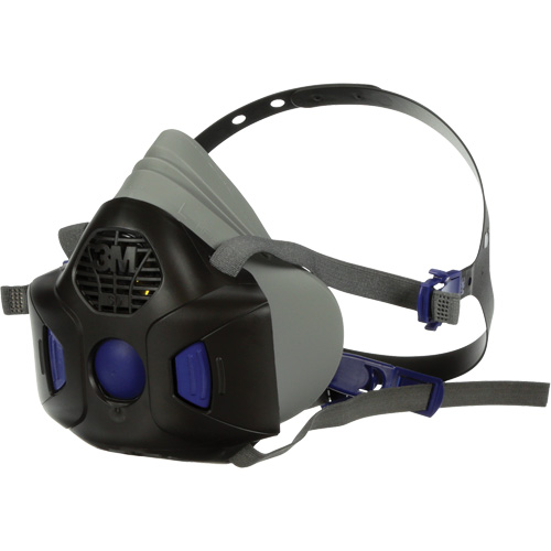 Respirateur r&eacute;utilisable &agrave; demi-masque s&eacute;rie HF-800 Secure Click, Silicone, Grand Haskins Industrial Inc.
