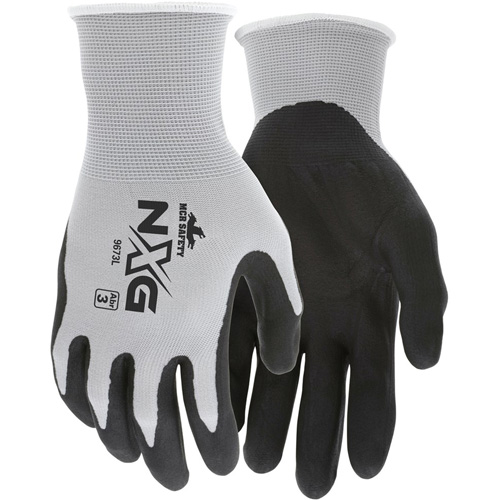 NXG&reg; Coated Gloves, Large, Foam Nitrile Coating, 13 Gauge, Nylon Shell Haskins Industrial Inc.