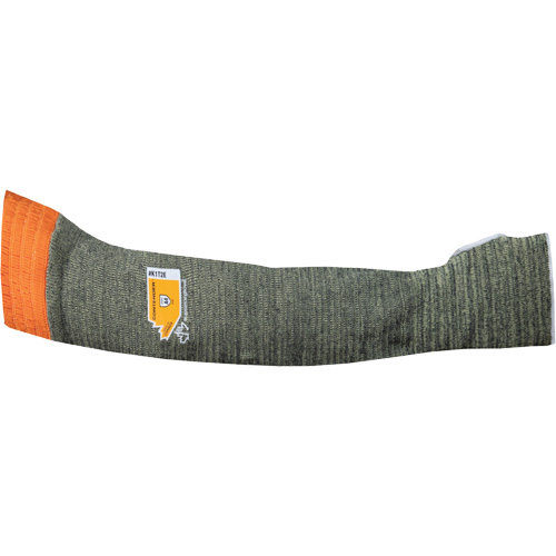 Contender Cut-Resistant Composite-Knit Sleeve, Aramid, 22", ASTM ANSI Level A4, Grey Haskins Industrial Inc.