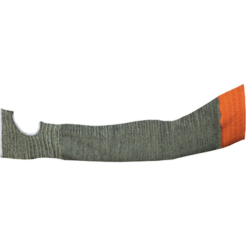 Contender Cut-Resistant Composite-Knit Sleeve, Aramid, 22", ASTM ANSI Level A4, Grey Haskins Industrial Inc.