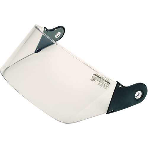 Fire & Rescue Faceshield Visor, Polycarbonate, Clear Tint Haskins Industrial Inc.