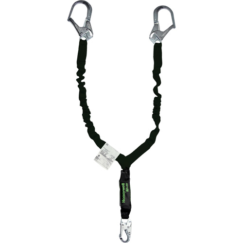 Miller&reg; Arc-Rated Shock-Absorbing Lanyard, 6', Locking Snap Hook Center, Locking Snap Hook Leg Ends, Kevlar&reg; Haskins Industrial Inc.