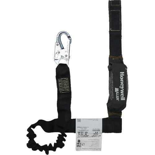 Miller&reg; Arc-Rated Shock-Absorbing Lanyard, 6', Locking Snap Hook Center, Locking Snap Hook Leg Ends, Kevlar&reg; Haskins Industrial Inc.