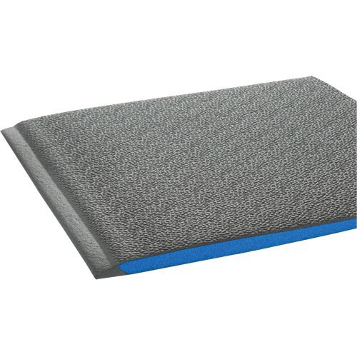 Wear-Bond Comfort-King Ergonomic Mats, Pebbled, 2' x 3' x 9/16", Grey, Vinyl Foam Haskins Industrial Inc.