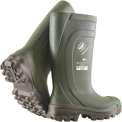 Thermolite Insulated Safety Boots, Polyurethane, Composite Toe, Size 6, Puncture Resistant Sole Haskins Industrial Inc.