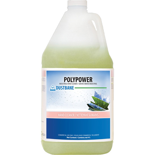 Nettoyant industriel pour les mains Polypower, Cr&egrave;me, 4 L, Cruche, Parfum&eacute; Haskins Industrial Inc.