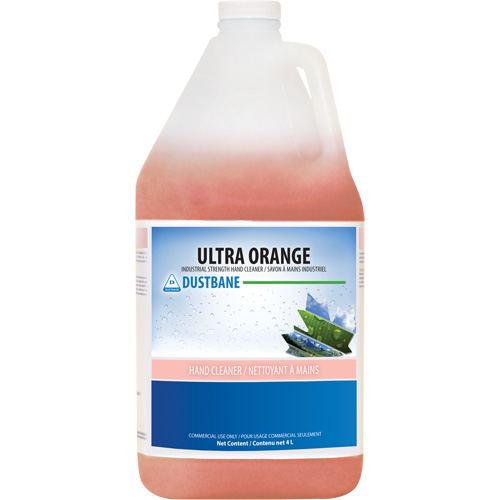 Nettoyant pour les mains Ultra Orange, Liquide, 4 L, Cruche, Parfum&eacute; Haskins Industrial Inc.