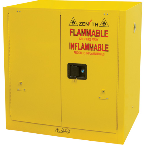 Armoire pour produits inflammables, 22 gal., 2 Porte(s), 35" La x 35" h x 22" p Haskins Industrial Inc.