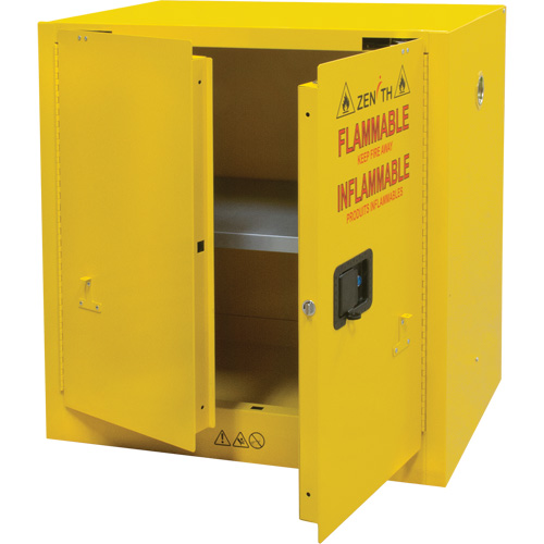 Armoire pour produits inflammables, 22 gal., 2 Porte(s), 35" La x 35" h x 22" p Haskins Industrial Inc.