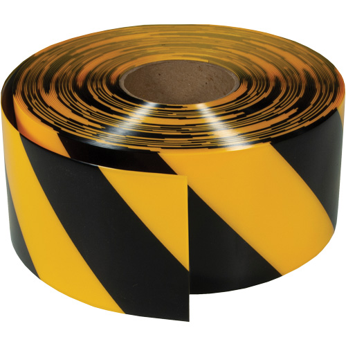 ArmorStripe&reg; Ultra Durable Floor Tape, 4" x 100', PVC, Black and Yellow Haskins Industrial Inc.