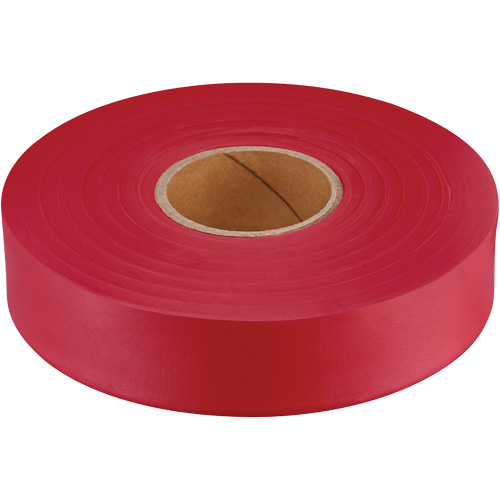 Empire Flagging Tape, 1" W x 600' L, Fluorescent Red Haskins Industrial Inc.