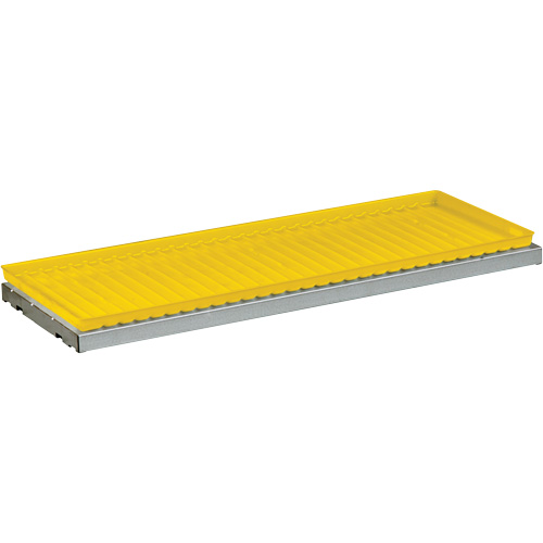 SpillSlope&reg; Safety Cabinet Shelf with Tray Haskins Industrial Inc.