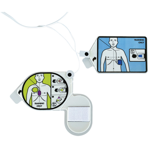 Trainer CPR Uni-Padz&reg; Electrode Replacement Adhesive Gels, Zoll AED 3 For, Non-Medical Haskins Industrial Inc.
