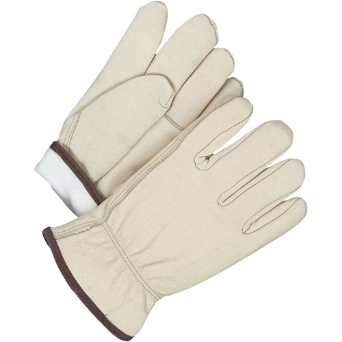 Gants de conducteur isol&eacute;s traditionnels, 13, Paume en Cuir fleur de vache, Thinsulate Haskins Industrial Inc.