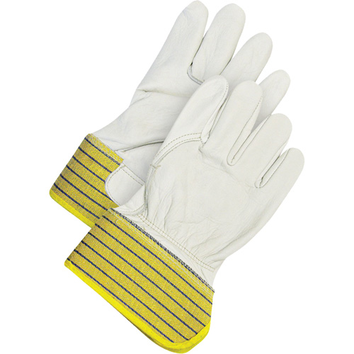 Classic Fitters Gloves, Small, Grain Cowhide Palm, Fleece Inner Lining Haskins Industrial Inc.