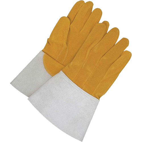 Gants de soudage &agrave; l'arc TIG Gander Brand, Cuir de daim refendu, Taille 2T-Grand Haskins Industrial Inc.