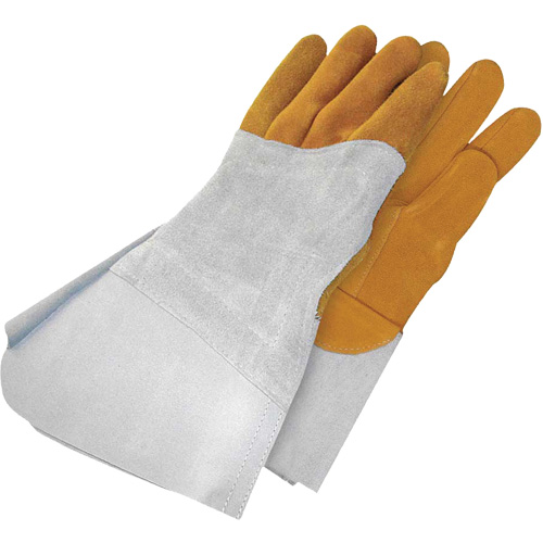 Gander Brand Reverse Grain TIG Welder Gloves, Grain Deerskin, Size 13 Haskins Industrial Inc.