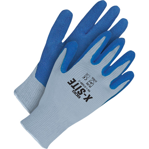 Gants X-Site, 6, R&ecirc;vetement Latex, Enveloppe en Polyester/Coton Haskins Industrial Inc.