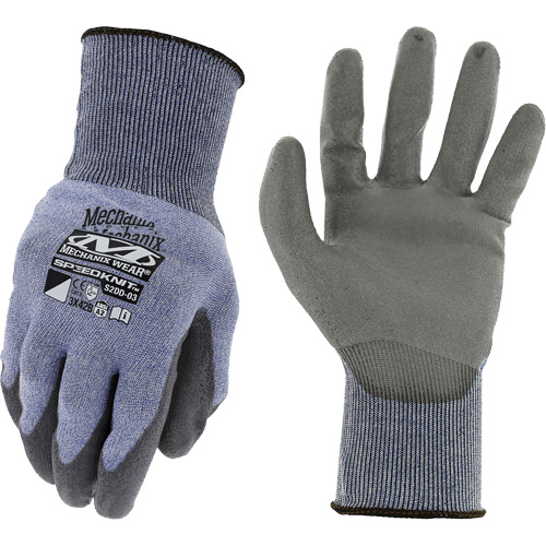 Gants r&eacute;sistants aux coupures SpeeKnit B2, Taille Moyen/8, Calibre 15, Rev&ecirc;tement Polyur&eacute;thane, Enveloppe en PEHP, ASTM ANSI niveau A2/EN 388 niveau B Haskins Industrial Inc.